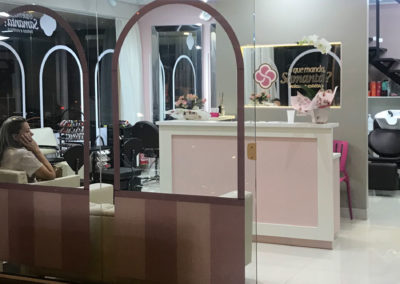 Entrada Salão de Beleza e Estética